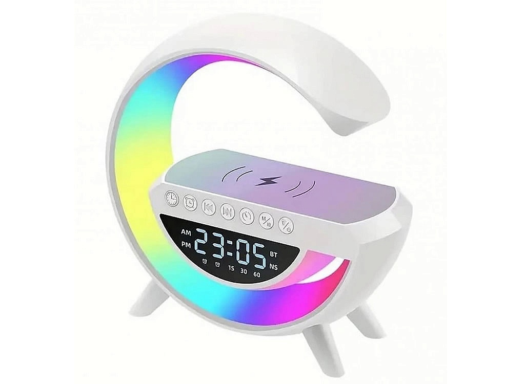 HM-2307 Dijital Göstergeli Rgb Led ve Wireless Şarjlı G Hoparlör