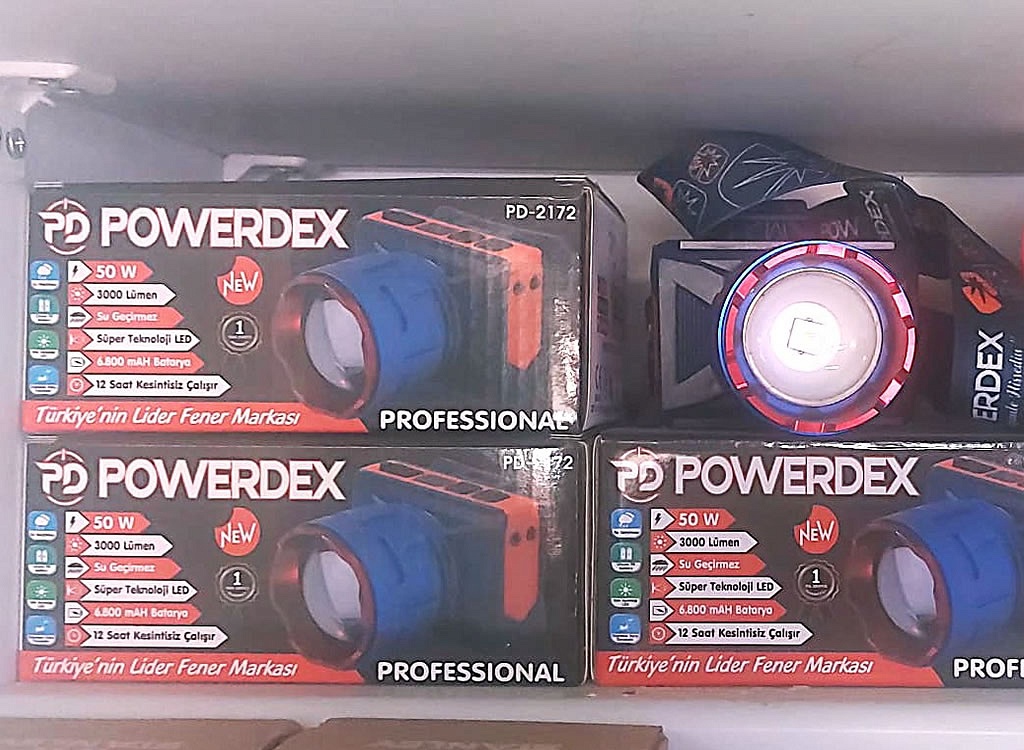 POWERDEX PD-2172 ZOOMLU KAFA LAMBASI