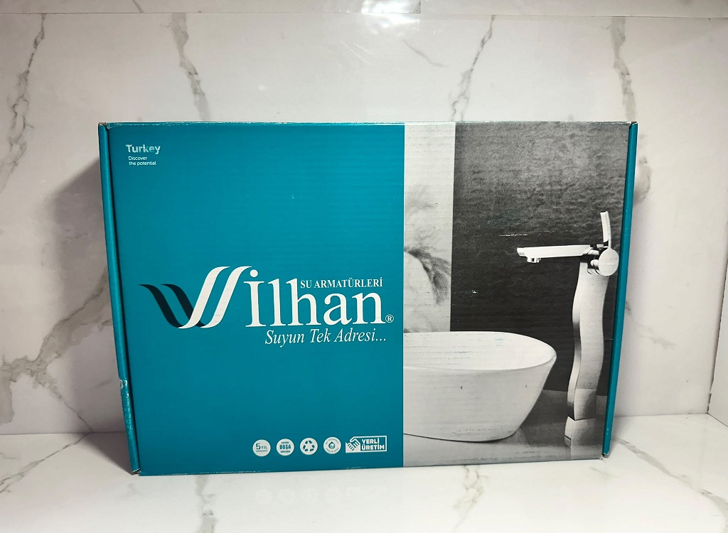 İlhan Krom Uzun Boyunlu Evye Bataryası