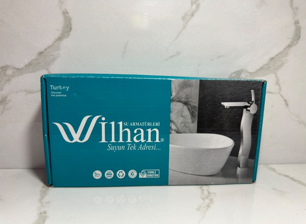İlhan Krom Tek Girişli Lavabo Bataryası