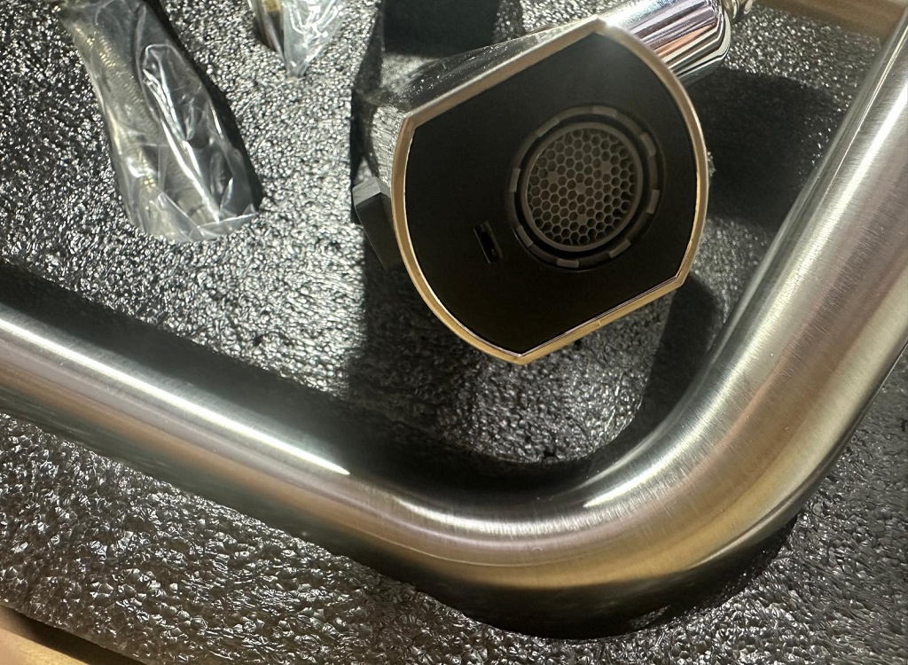 Pull-Out / Spiralli Çek-Çıkar Fonksiyonlu Mutfak Bataryası (Inox / Fırçalı Çelik)