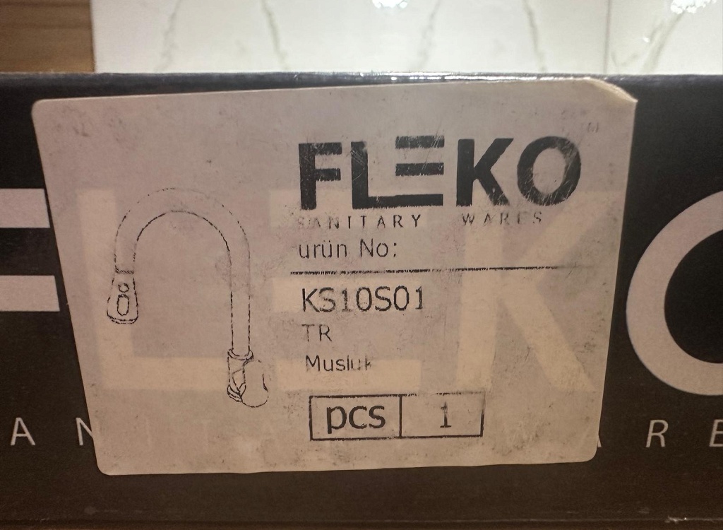 Fleko – Spiralli Çek-Çıkar Fırçalı Inox Mutfak Evye Bataryası (KS10S01)